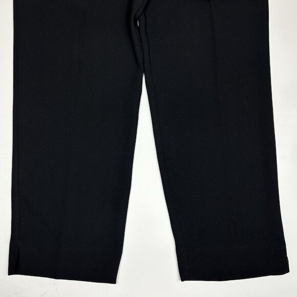 Urban Works Women 2pc Black Button Up Pants Suit Set Blazer 14 Pants 12 Lined - Picture 9 of 12